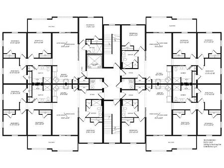Hillsborough Townhouse Floor Plan